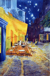 Винсент Ван Гог. Ночная терраса кафе (1888)